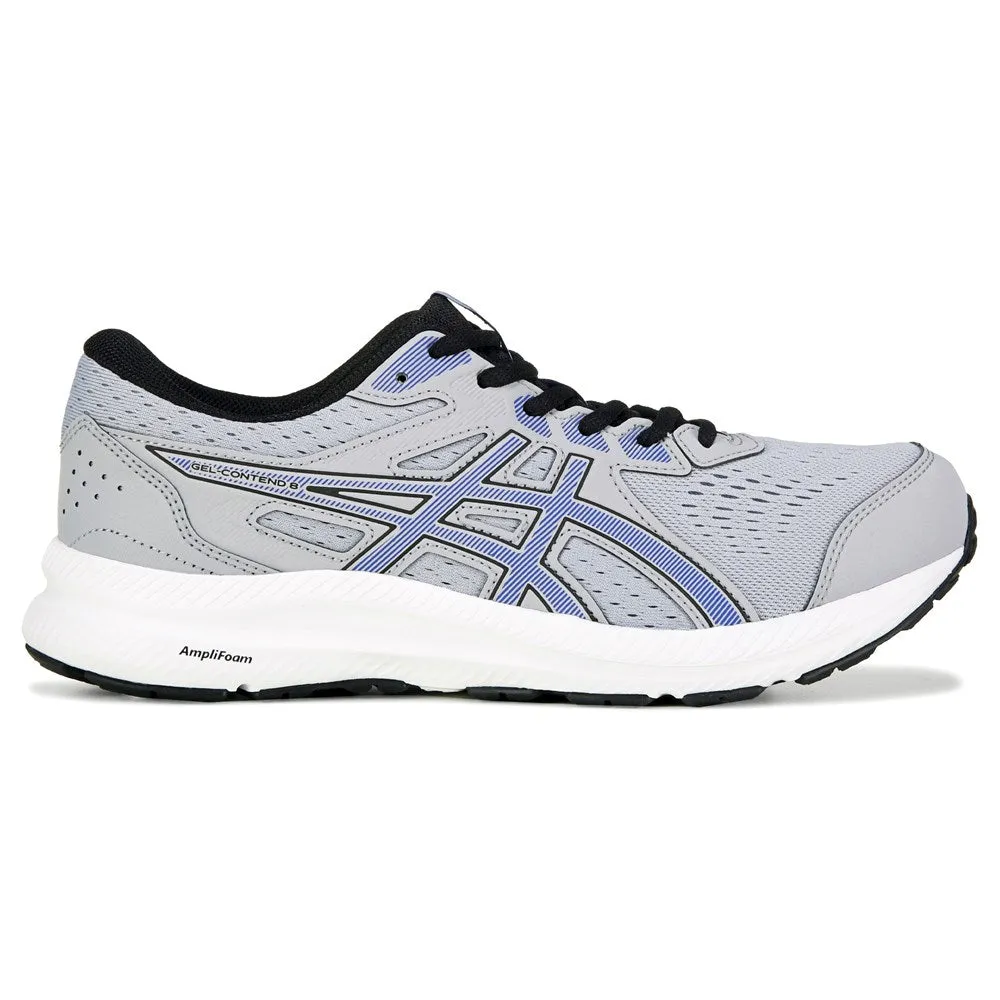 Asics Men's GEL Contend 8 Medium/Wide Running Shoe, Gray