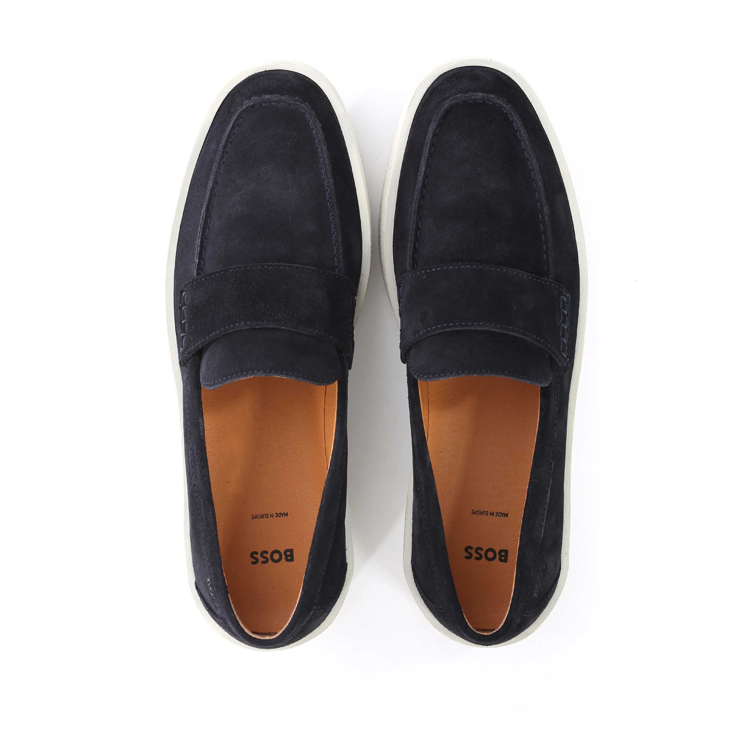BOSS Clay Loaf sdpe Shoe in Navy