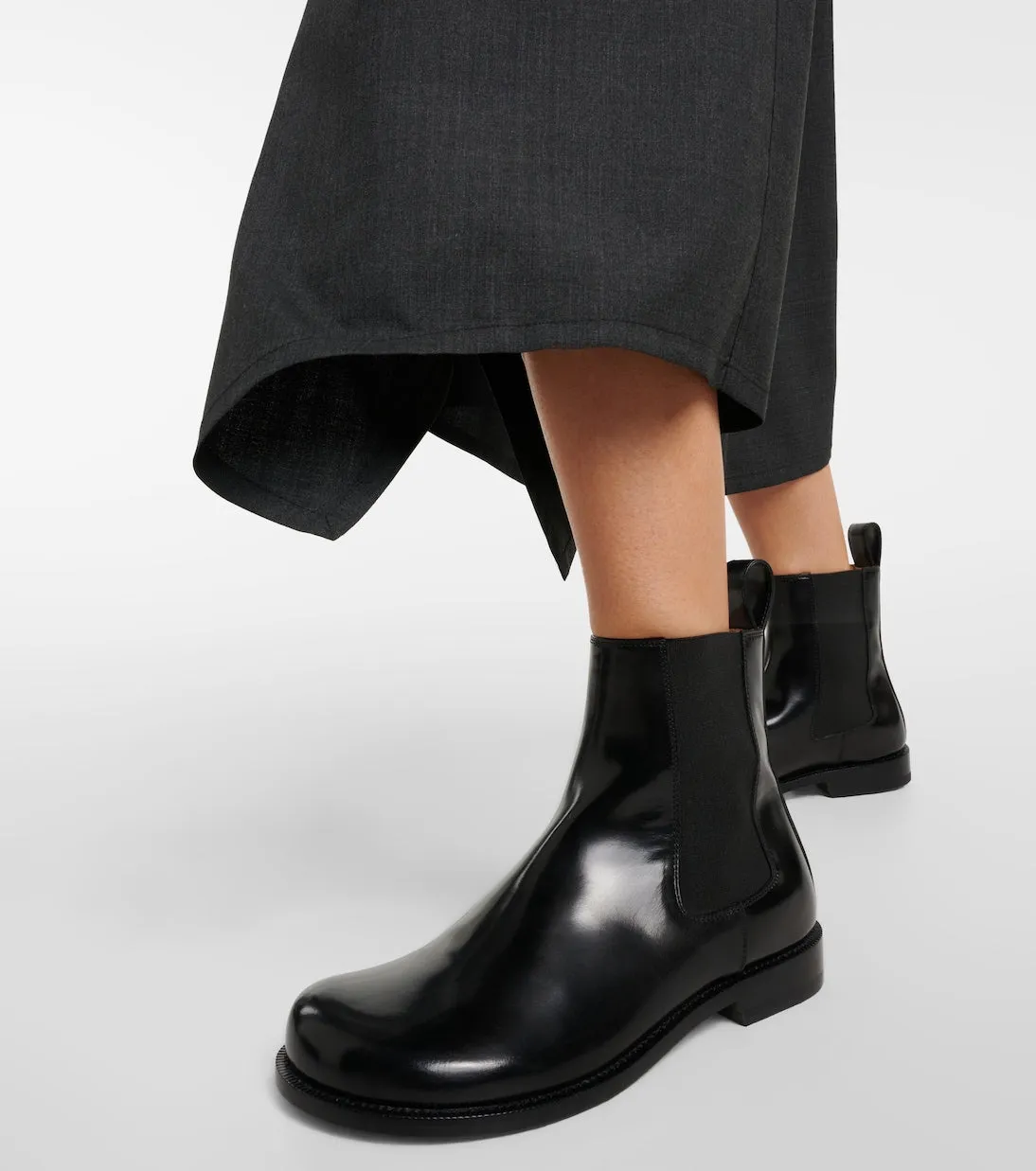 Campo Loewe leather Chelsea boots, black