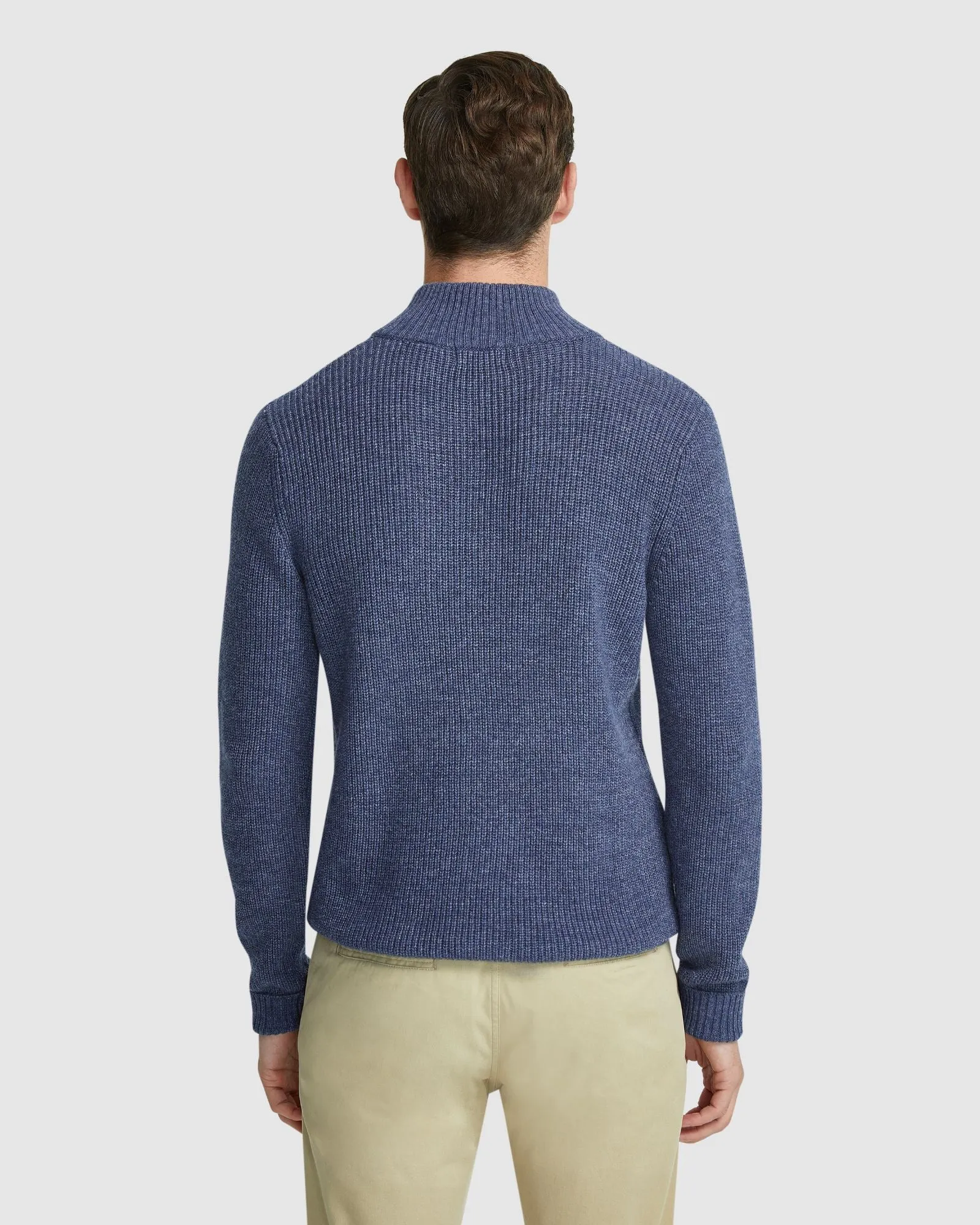 Cedric Button Collar Knit Top