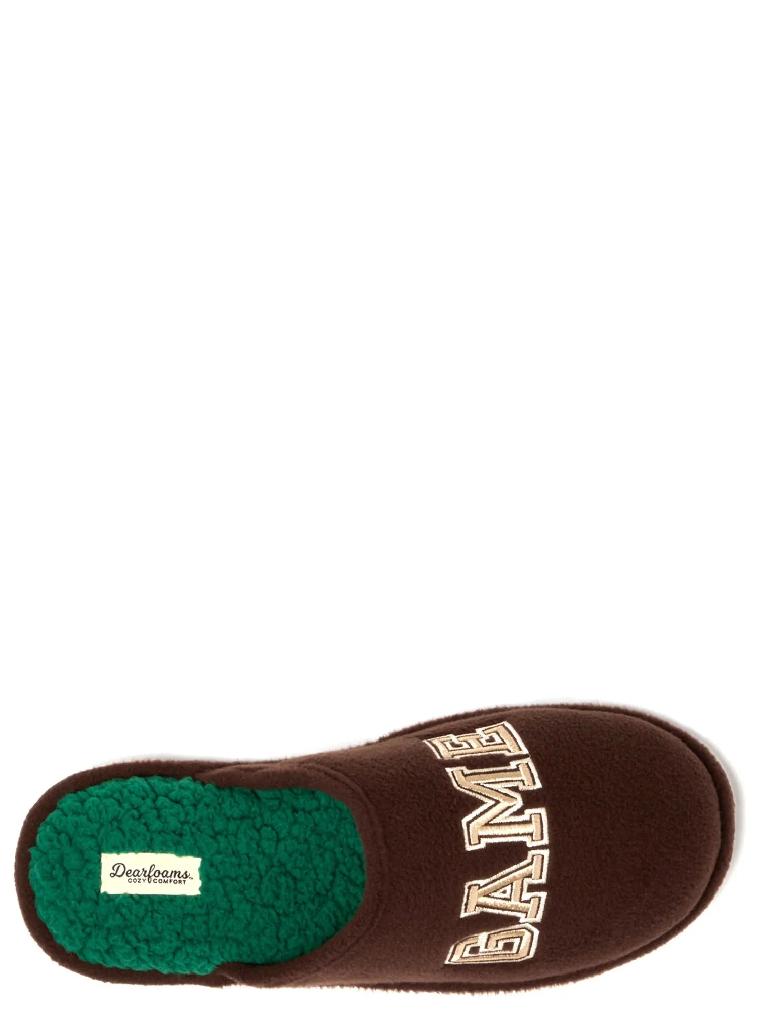 Dearfoams Cozy Comfort Men's Game Day Scuff Slippers