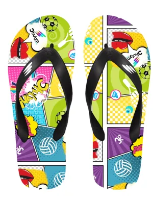 Flip Flops Printed Comics