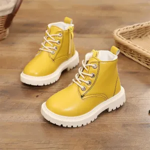 Girls Lace Up Ankle Boots