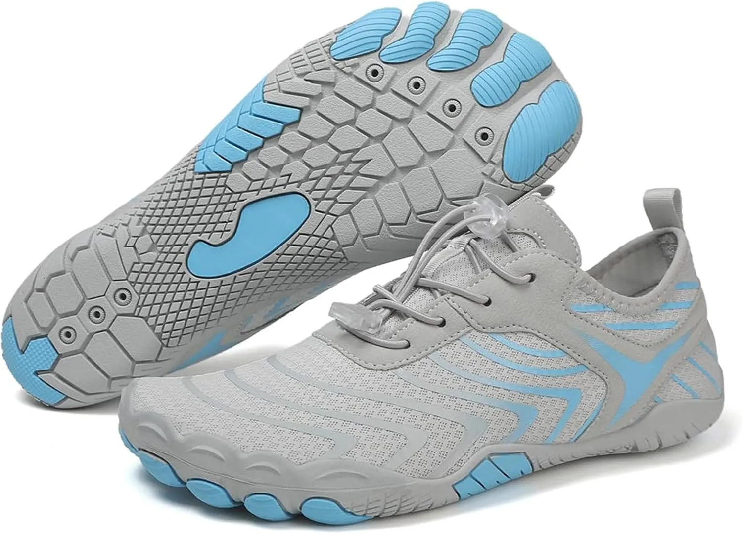 Hike Barefoot Shoes for Women Men Wide Toe Box Athletic Waterproof Trail Running & Non-Slip Barefoot Footwear