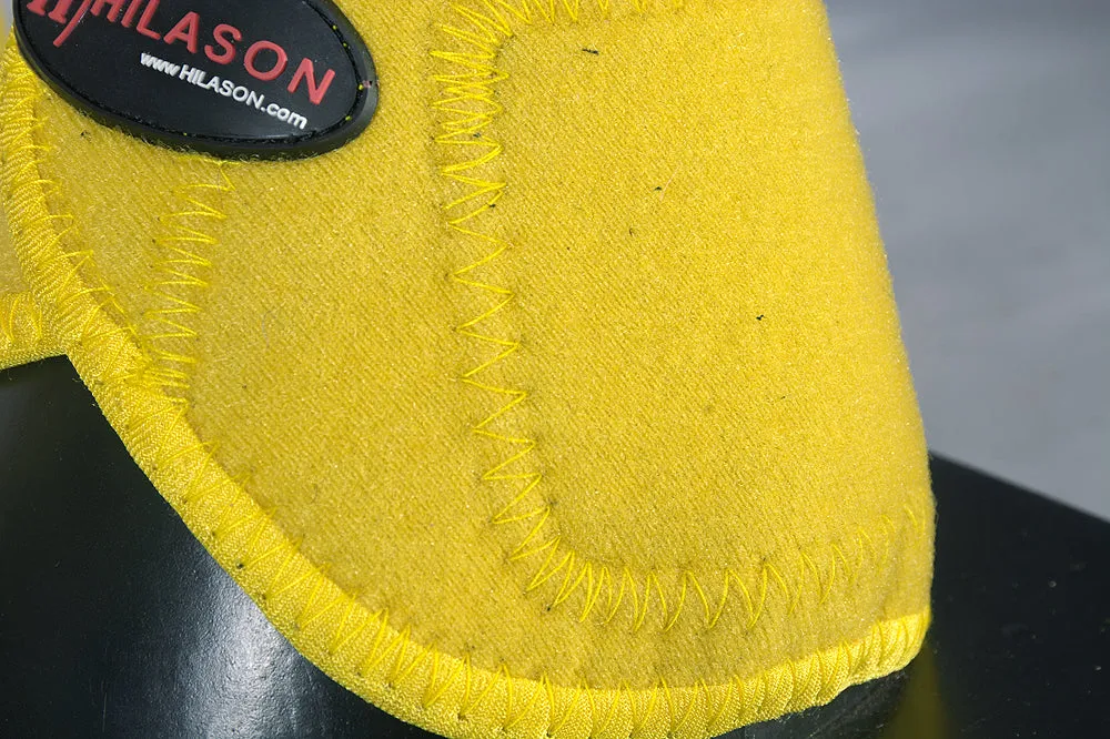 HILASON Bell Boots for Horses No Turn Protection Comfort & Durability Quick Wrap Hook and Loop Jumping Boots Sold in Pairs