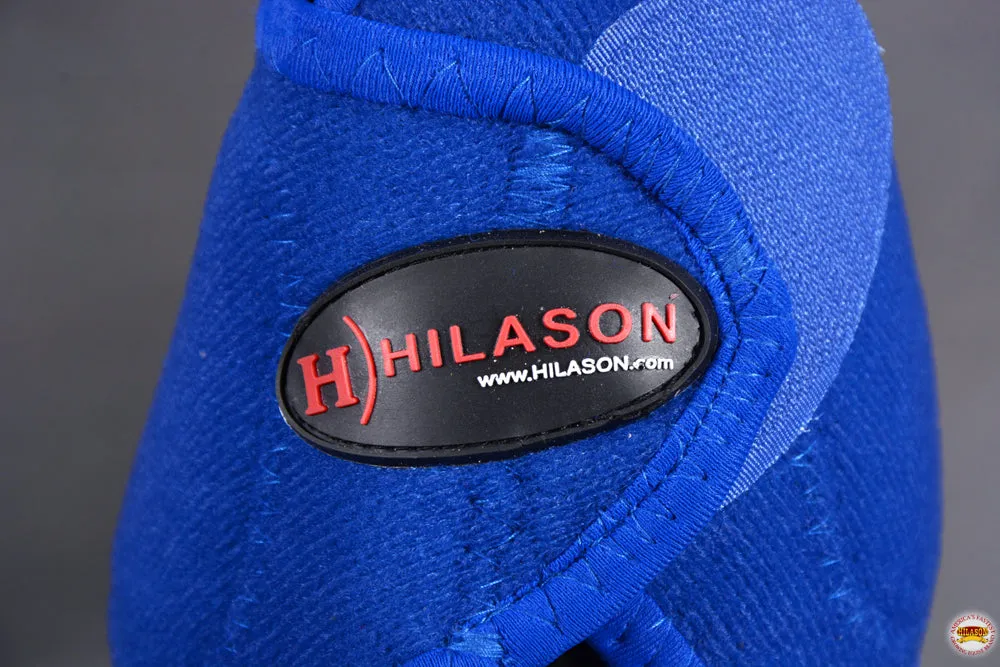 HILASON Bell Boots for Horses No Turn Protection Comfort & Durability Quick Wrap Hook and Loop Jumping Boots Sold in Pairs