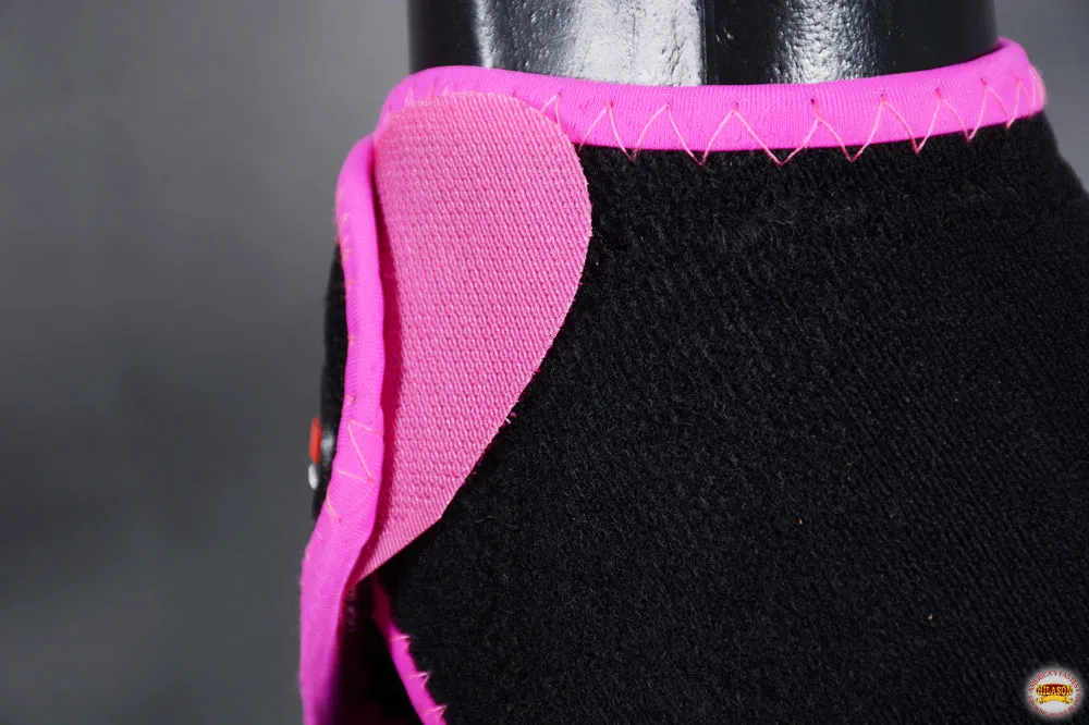 HILASON Bell Boots for Horses No Turn Protection Comfort & Durability Quick Wrap Hook and Loop Jumping Boots Sold in Pairs