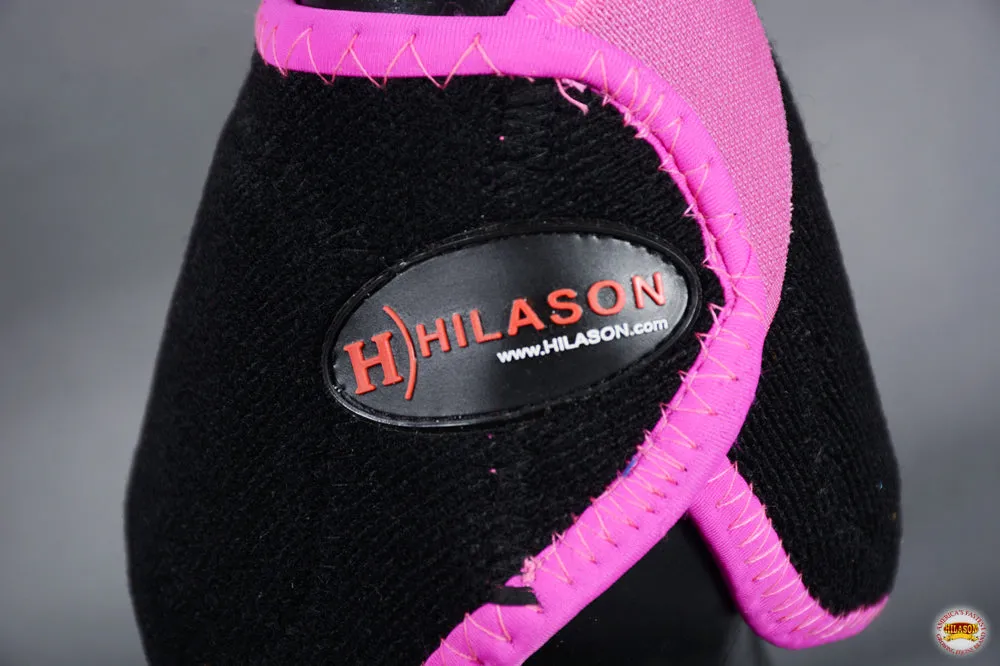 HILASON Bell Boots for Horses No Turn Protection Comfort & Durability Quick Wrap Hook and Loop Jumping Boots Sold in Pairs