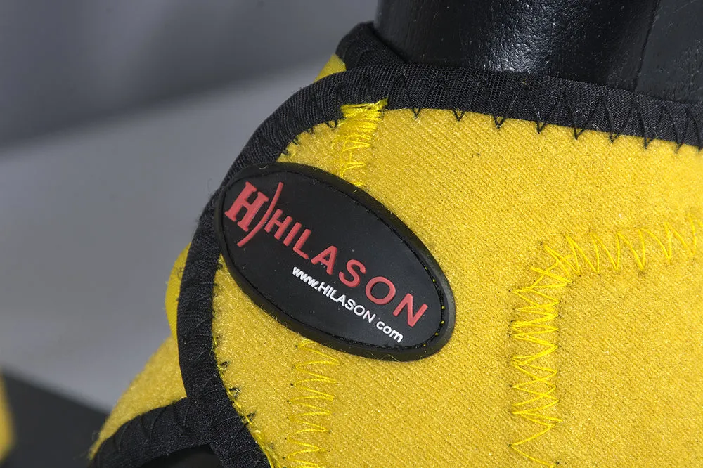 HILASON Bell Boots for Horses No Turn Protection Comfort & Durability Quick Wrap Hook and Loop Jumping Boots Sold in Pairs
