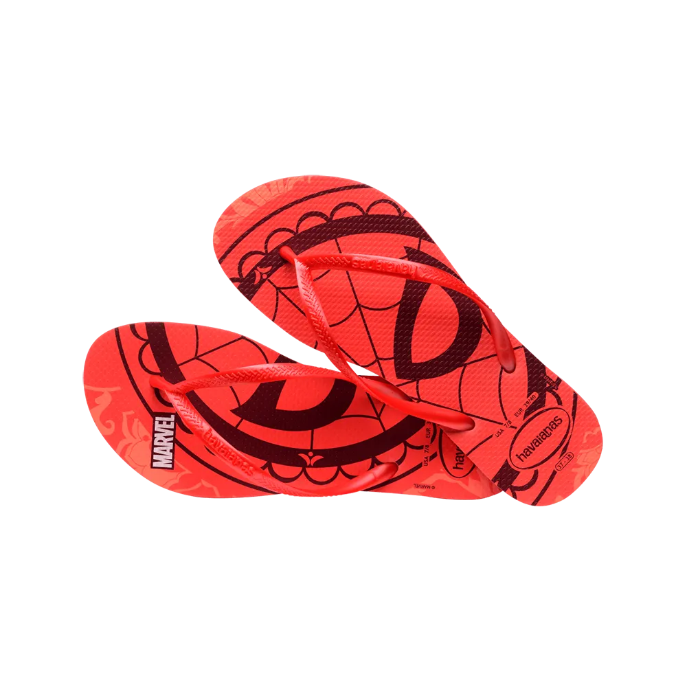 Kids Slim Marvel Flip Flops