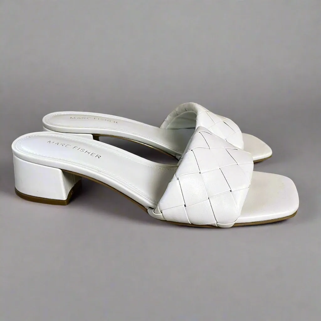 Marc Fisher bone Casper sandals, size 7