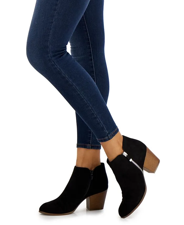 Masrinaa Style & Co ankle boots, black