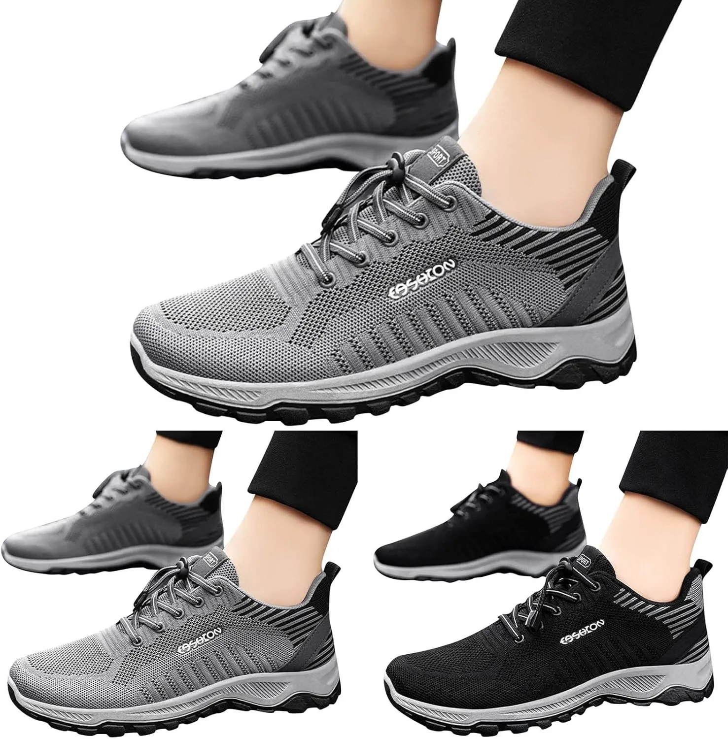 Men's Sneakers Men's Shoes Slip on Shoe for Men Walking Shoe for Men Casual Lightweight Sneaker