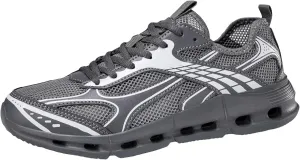 Non Slip Work Sport Shoes for Men Comfortable Lightweight Casual Walking Shoe Arch Support Sports Shoes for Men