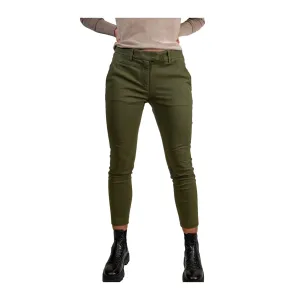 Pantalone Donna Verde cropped