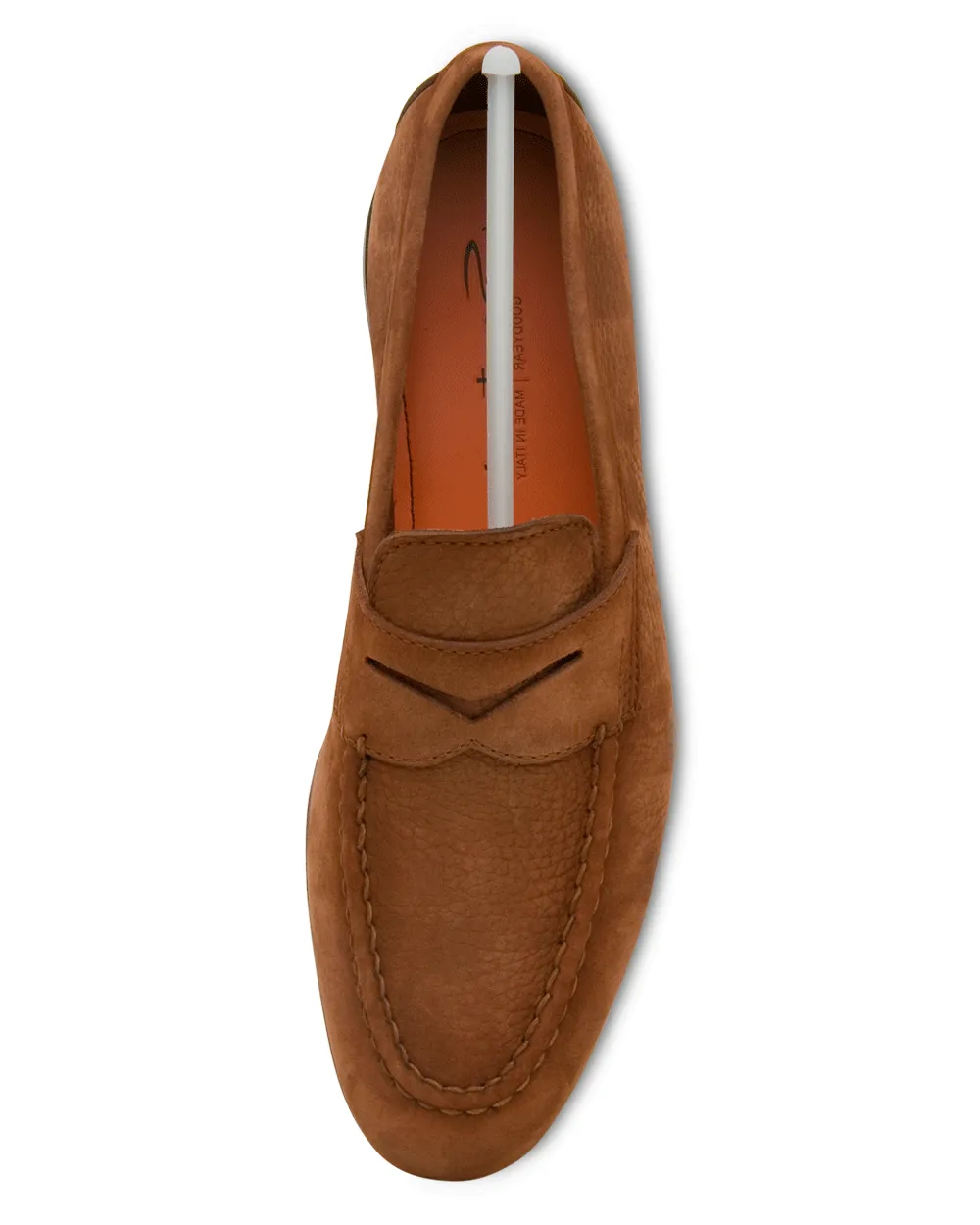 Suede Loafer in Brown