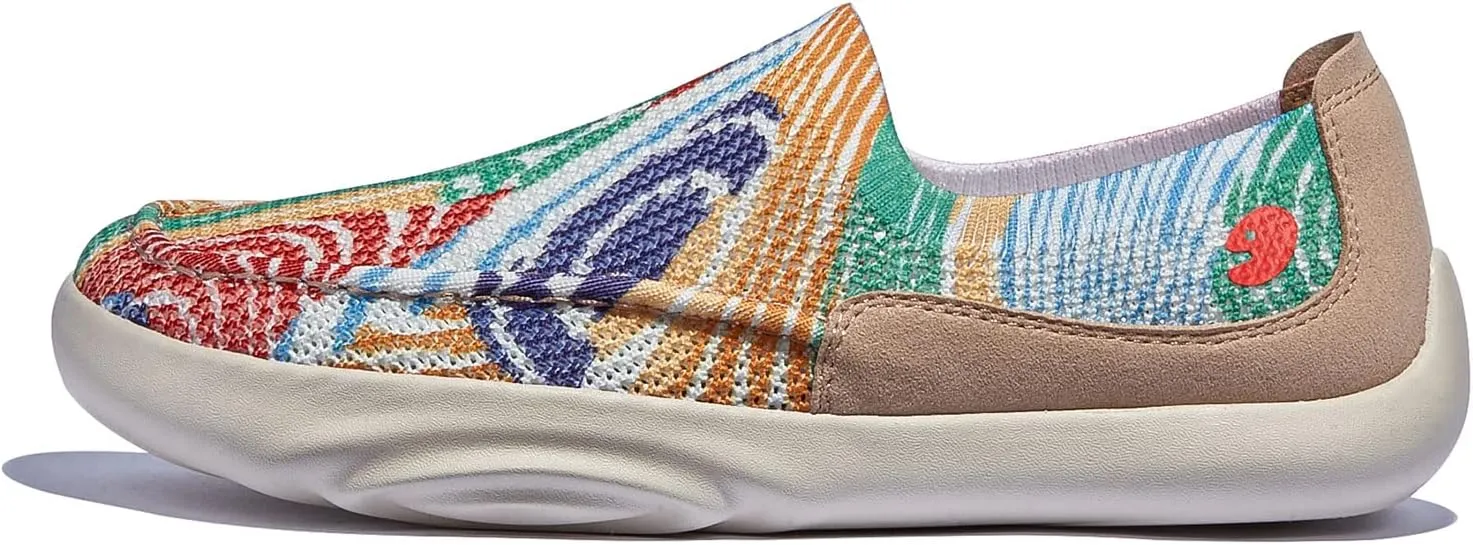 UIN Womens Loafers Casual Travel Barefoot Shoes Lightweight Comfort Slip On Sneakers Mojacar