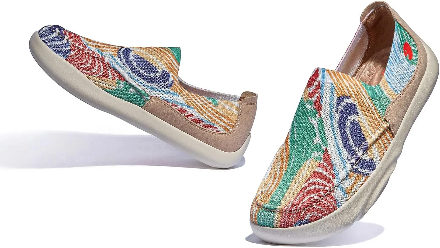 UIN Womens Loafers Casual Travel Barefoot Shoes Lightweight Comfort Slip On Sneakers Mojacar