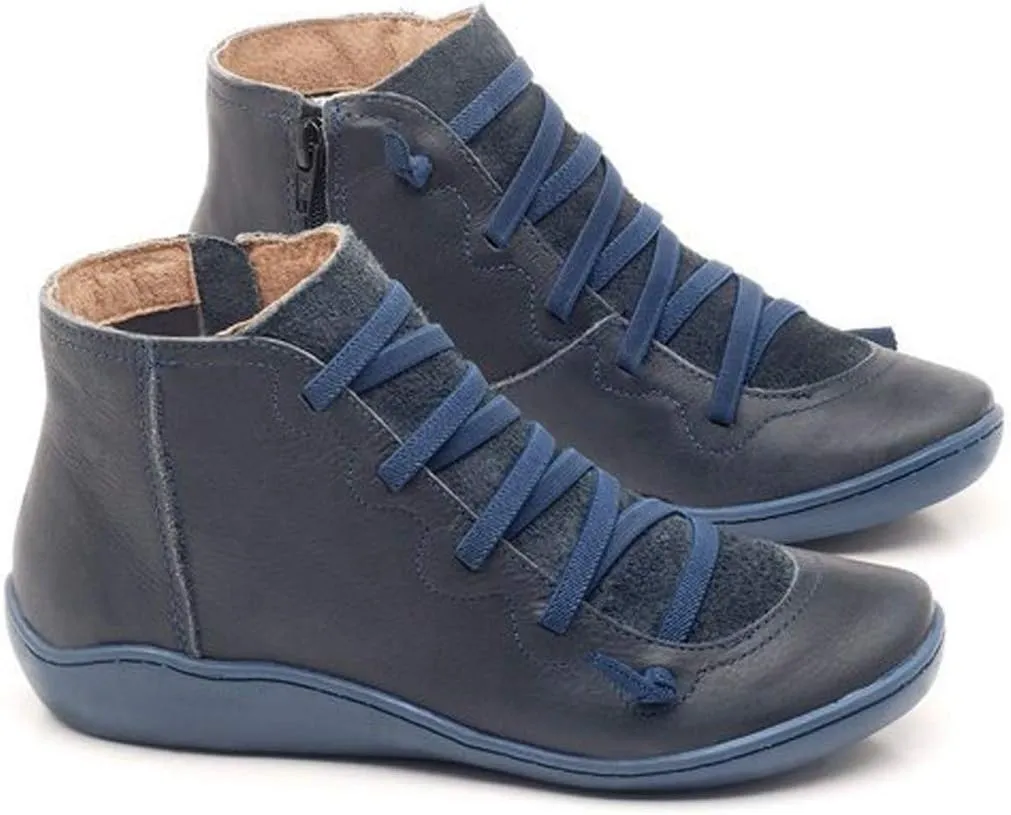 Winter Ankle Boots for Women Dressy Suede Ankle Boots for Women Flat Ankle Boots Dressy Pull On Stretch Sock Ankle Booties 2 Inch Heel Women Boots Ankle Leather Low Cut Ankle Boots