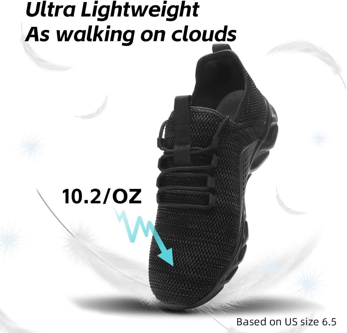 Women's Slip on Walking Athletic Tennis Shoes Running Sneakers Non Slip Hands Free Gym Sports Lightweight Breathable Casual Fashion Comfortable Mesh