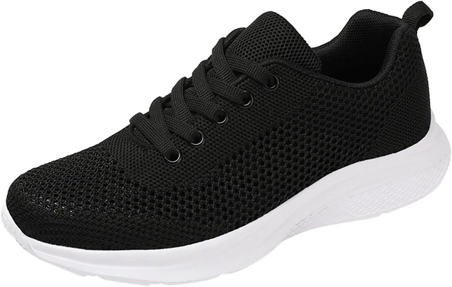 Womens Walking Shoes Lace Up Lightweight Memory Foam Cheer Mens Running Shoes Sports Shoes Casual Slip On Sneakers Platform Tennis Shoe Trainers Shoe